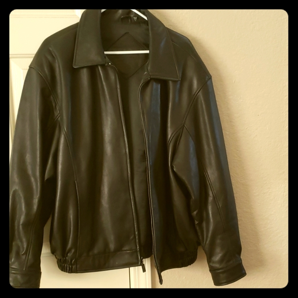 Leather jacket~ Mens